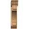 Ekena Millwork Merced Traditional Rough Sawn Bracket w/ Offset Brace, Western Red Cedar, 8"W x 36"D x 36"H BKT0806X36X36MRC01RWR - alternate 3